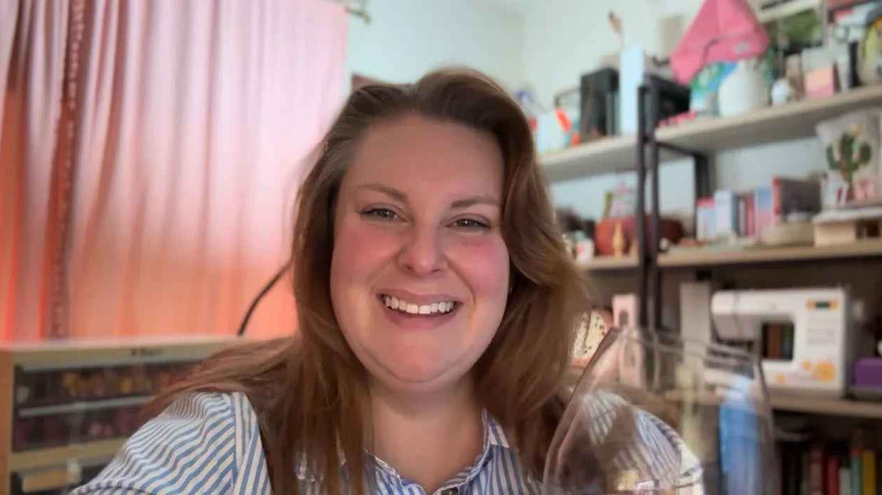 Wine & WIPs: English Paper Piecing & Poliziano Rosso di Montepulciano - Happy Little Quilt Shop