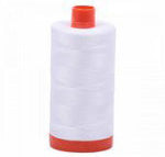 Cotton Mako Thread 50wt 1300m WHITE - Happy Little Quilt Shop