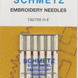 Schmetz Embroidery Machine Needle Size 11/75 - Happy Little Quilt Shop