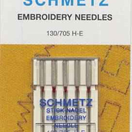 Schmetz Embroidery Machine Needle Size 11/75 5 Pack - Happy Little Quilt Shop