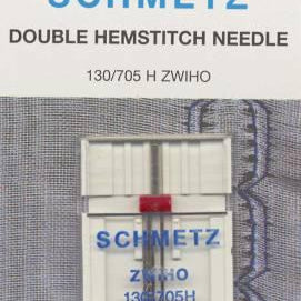 Schmetz Double Hemstitch / Wing Machine Needle Size 100 1ct - Happy Little Quilt Shop