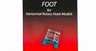 Button Sewing Foot Horizontal Foot