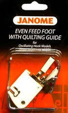 Even Feed Foot with Quilting Guide Oscillating Hook Models - Happy Little Quilt Shop