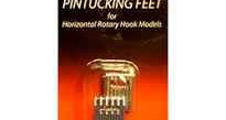 Pin Tucking Feet Horizontal Rotary