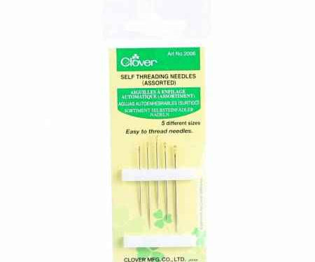 Clover Self / Easy Threading Needles 5ct