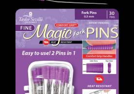 Magic Pins Fork Fine 30pc - Happy Little Quilt Shop