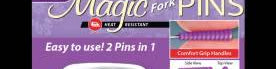 Magic Pins Fork Fine 30pc - Happy Little Quilt Shop