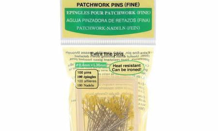 Patchwork Glasshead Pin Size 30 - 1 1/2in 100ct - Happy Little Quilt Shop