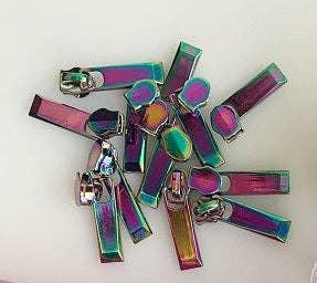 Zipper White & Rainbow: Easy Grip - Happy Little Quilt Shop