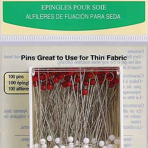 Silk Pins With Glass Heads 2501 Clover