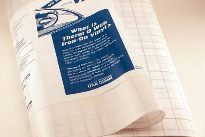 Iron on Vinyl Gloss Finish 17in x 20 yds bolt, sold by the yard - Happy Little Quilt Shop