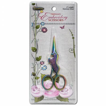 Rainbow Unicorn Embroidery Scissors - Happy Little Quilt Shop