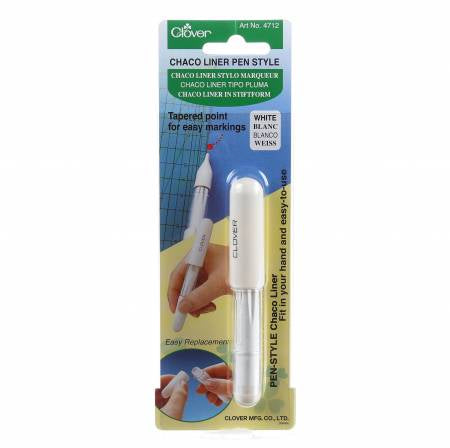 Chaco Liner Pen Style White - Happy Little Quilt Shop