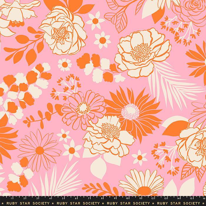 108" Reverie Posy RS0057 13 Ruby Star Society fabric - Happy Little Quilt Shop