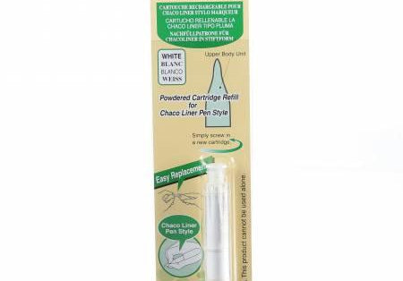 Chaco Liner Pen Chalk Refill White - Happy Little Quilt Shop