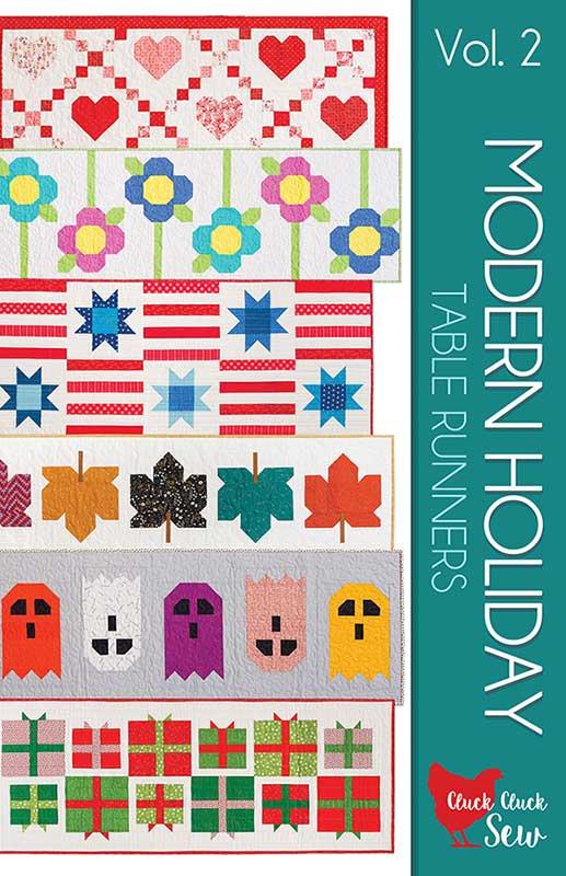 Modern Holiday Table Runners V2 CCS 210 Cluck Cluck Sew pattern - Happy Little Quilt Shop