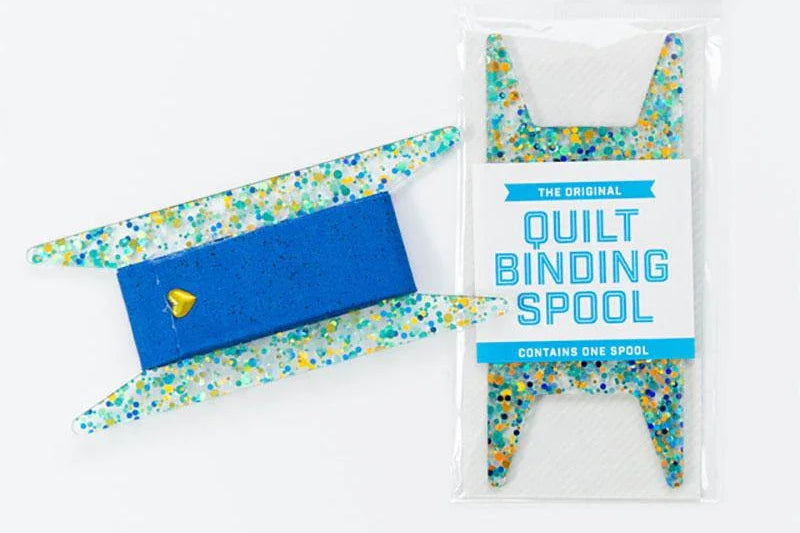 Glitter Binding Spool Blu/Tea/Gl SSC 305 Stitch Supply - Happy Little Quilt Shop