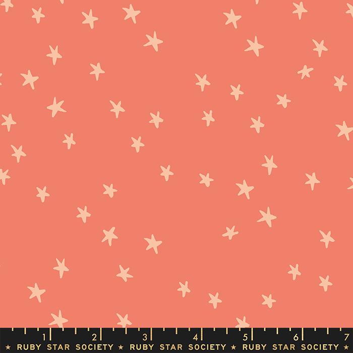 Starry Papaya RS4109 54 Ruby Star Society fabric - Happy Little Quilt Shop