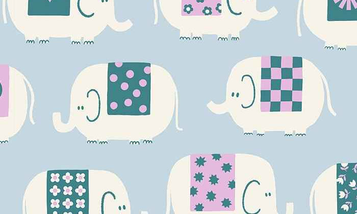 Picture Book Water Blue RS3069 15 Ruby Star Society fabric
