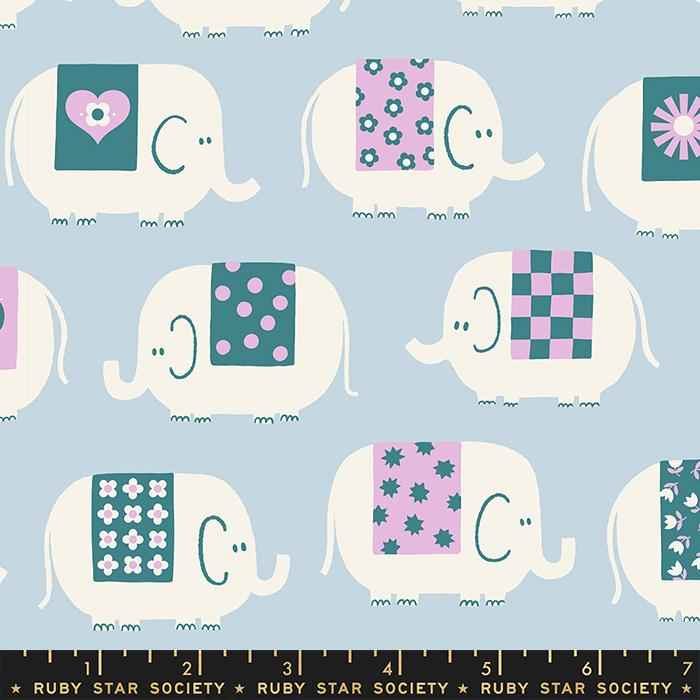 Picture Book Water Blue RS3069 15 Ruby Star Society fabric