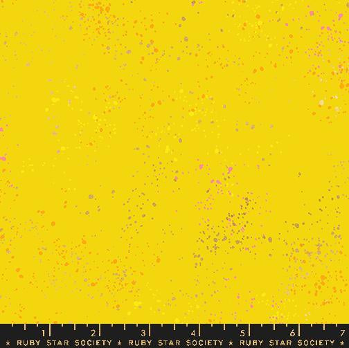 Speckled Metallic Golden Hour RS5027 111M Ruby Star Society fabric - Happy Little Quilt Shop