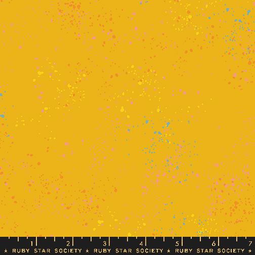 Speckled Goldenrod RS5027 112 Ruby Star Society Fabric - Happy Little Quilt Shop