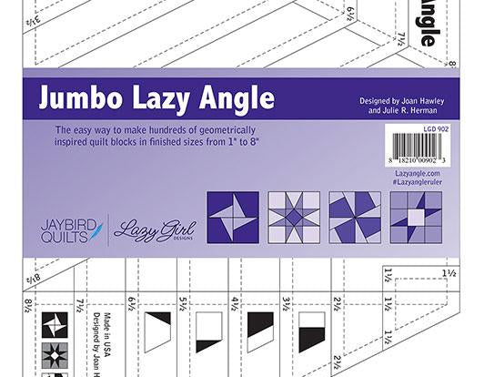 Jumbo Lazy Angle Ruler LGD 902 Lazy Girl Design - Happy Little Quilt Shop