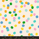 Eye Candy Natural RS5158 12 Ruby Star - Happy Little Quilt Shop