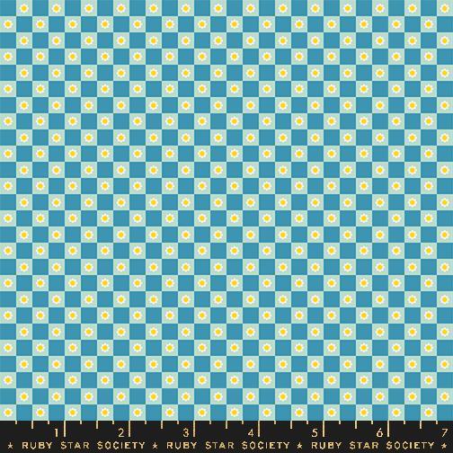 Animal Animal Vintage Blue RS5169 15 Ruby Star - Happy Little Quilt Shop