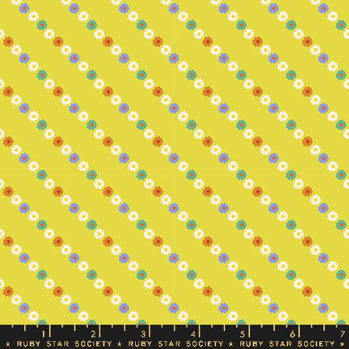 Ooh Lucky Lucky Citron RS4117 13 Ruby Star Society fabric - Happy Little Quilt Shop