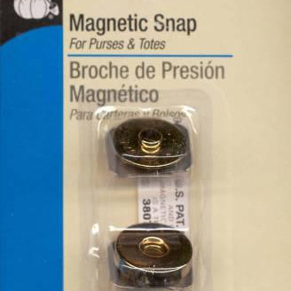 Magnetic Snap Gilt Finish 3/4in - Happy Little Quilt Shop