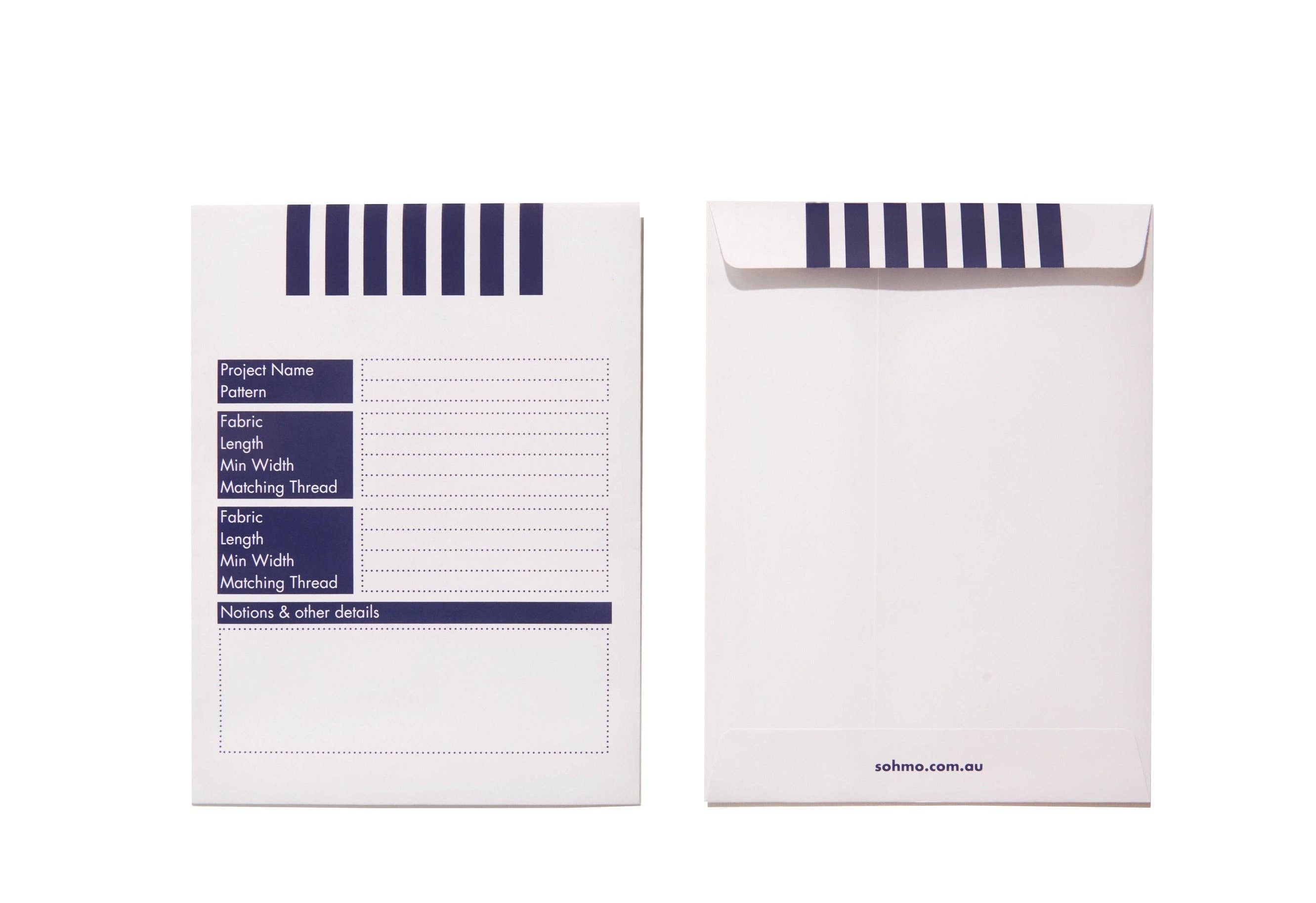 SOHMO - Project Envelopes - Happy Little Quilt Shop