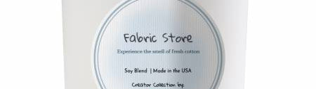 Creator Collection Scented Candle by Cue 7.5oz Fabric Store - Happy Little Quilt Shop