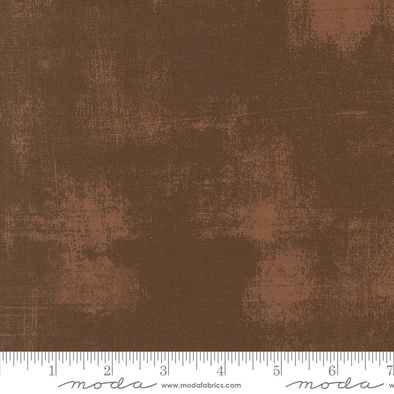Acorn Hollow Grunge Nutmeg 30150 596 Moda fabric - Happy Little Quilt Shop