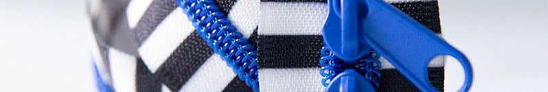 Black & White 30" Zipper B Ribo SSCZ03 Stitch Supply - Happy Little Quilt Shop
