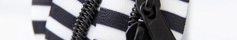Black & White 30" Zipper Black SSCZ05 Stitch Supply#1 - Happy Little Quilt Shop