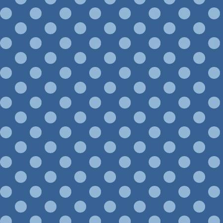 Blue Dots - Happy Little Quilt Shop
