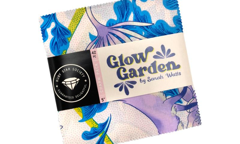 Glow Garden Charm Pack RS2111PP Ruby Star Precut#1 - Happy Little Quilt Shop