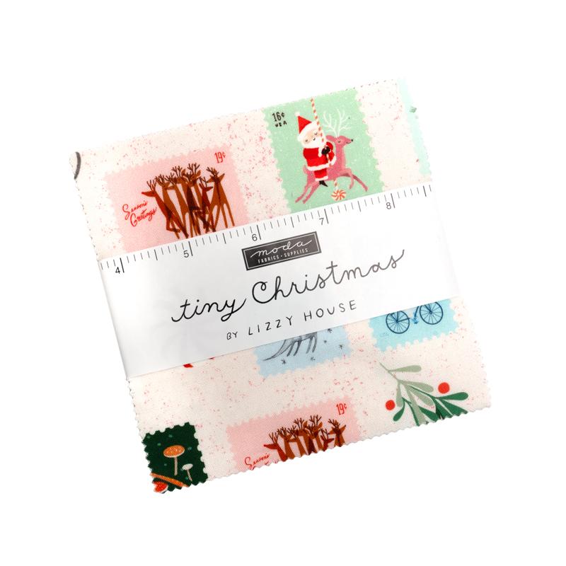 Tiny Christmas Charm Pack 37130PP Moda Precuts#1 - Happy Little Quilt Shop