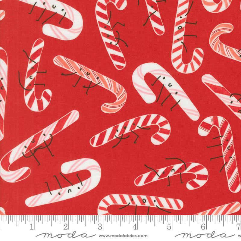 Tiny Christmas Christmas Red 37134 12 Moda fabric - Happy Little Quilt Shop