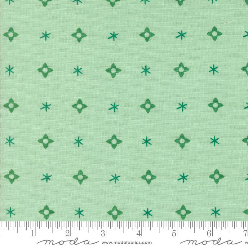 Tiny Christmas Mint 37135 16 Moda fabric - Happy Little Quilt Shop