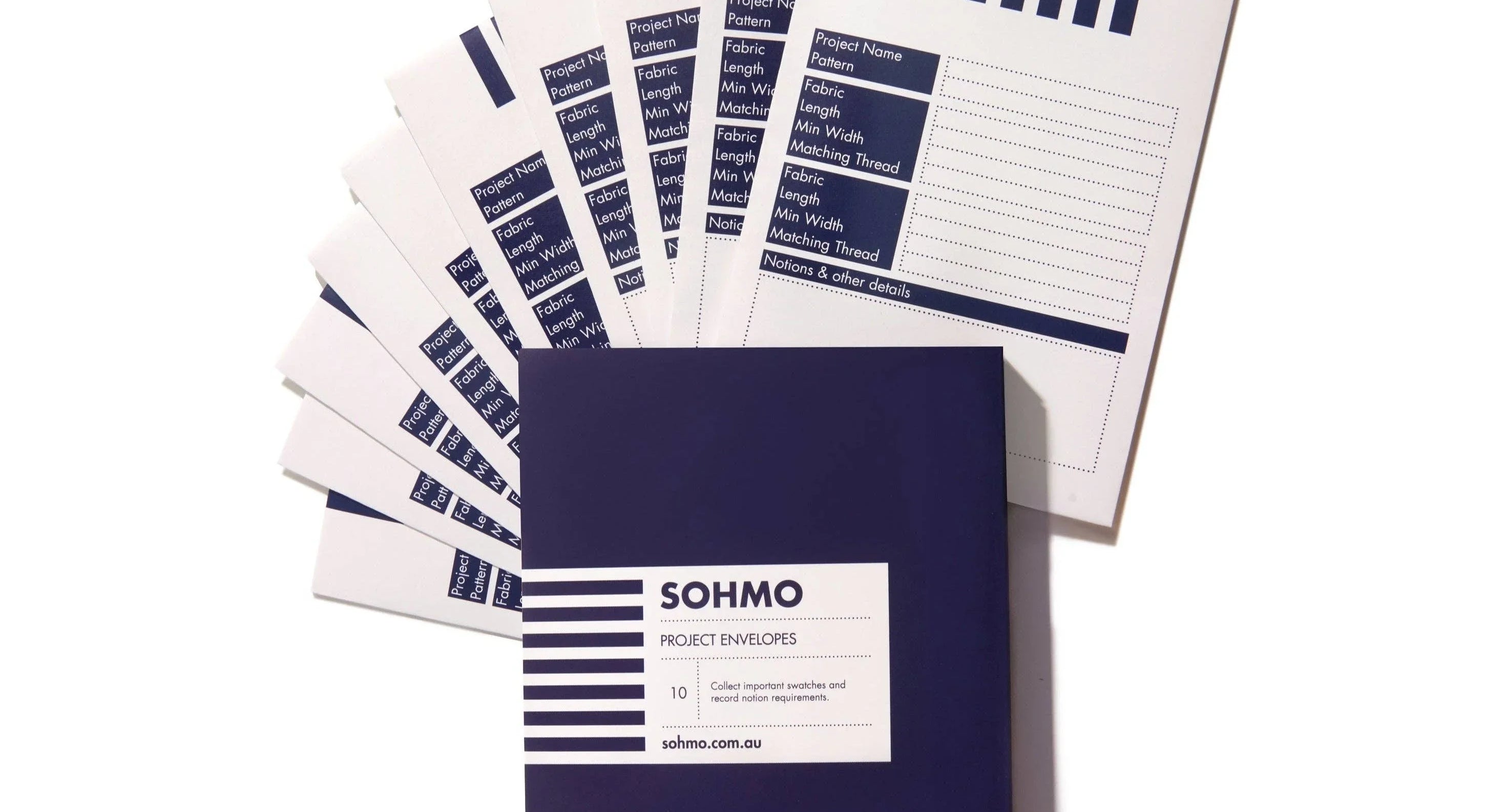 SOHMO - Project Envelopes - Happy Little Quilt Shop