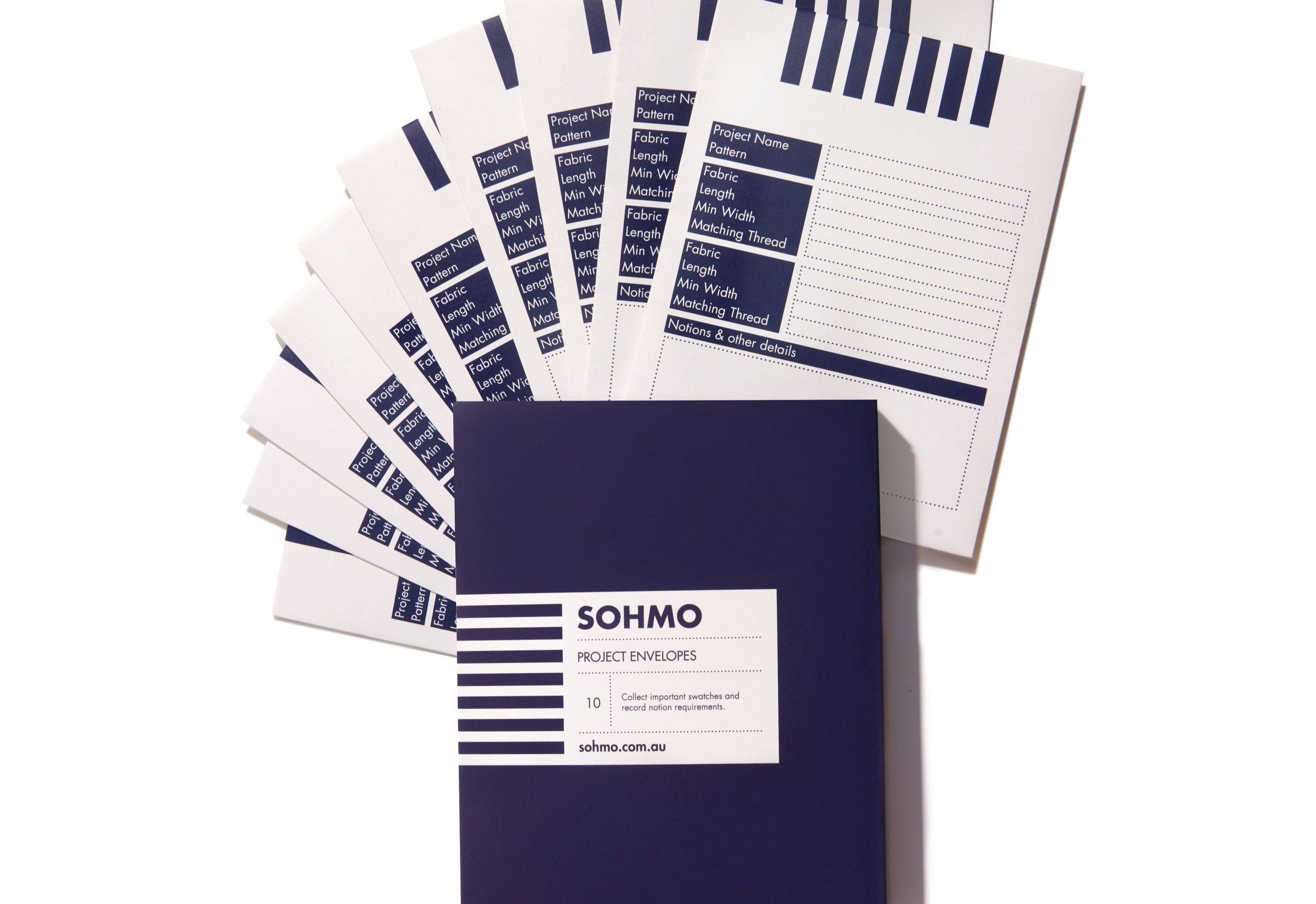 SOHMO - Project Envelopes - Happy Little Quilt Shop