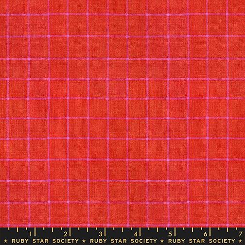Warp Weft Mystic Fable Red RS4156 11 Ruby Star - Happy Little Quilt Shop