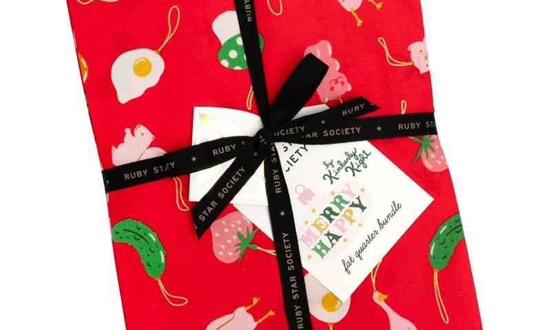Merry Happy FQ 27 skus RS3097FQ Ruby Star Precut#1