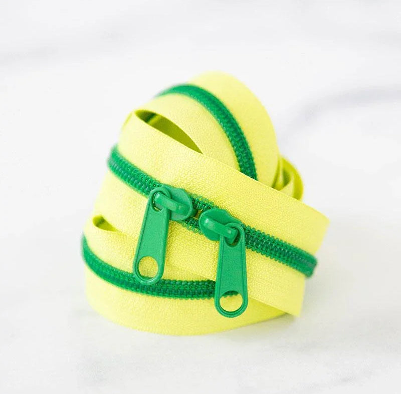30" Zipper Lemon Lime SSCZ14 Stitch Supply#1 - Happy Little Quilt Shop