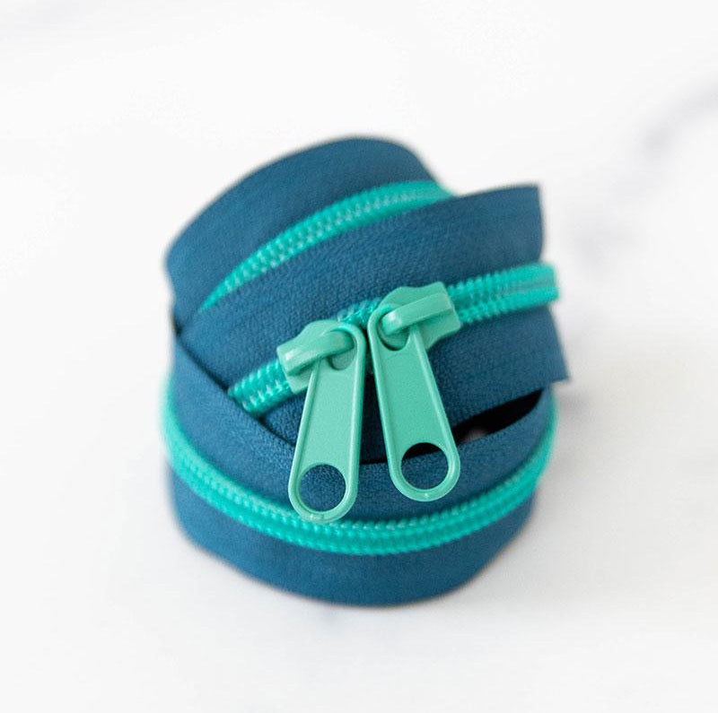 30" Zipper Tealtastic SSCZ21 Stitch Supply - Happy Little Quilt Shop