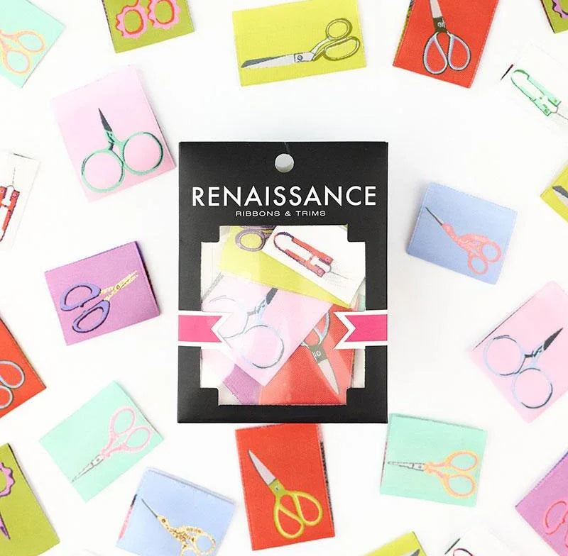 Woven Label Pack Snip Snip WLP 2503 Renaissance Ribbo#1 - Happy Little Quilt Shop