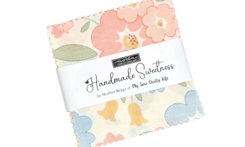 Handmade Sweetness Mini Charm 31790MC Moda Precuts#1 - Happy Little Quilt Shop