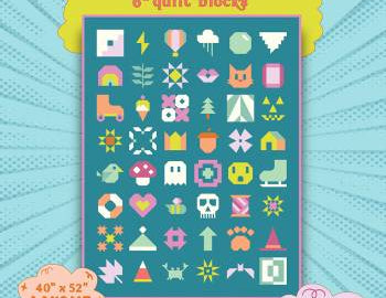 Mini Block Sampler Quilt Pattern Book - Happy Little Quilt Shop